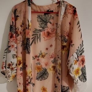 Floral kimono